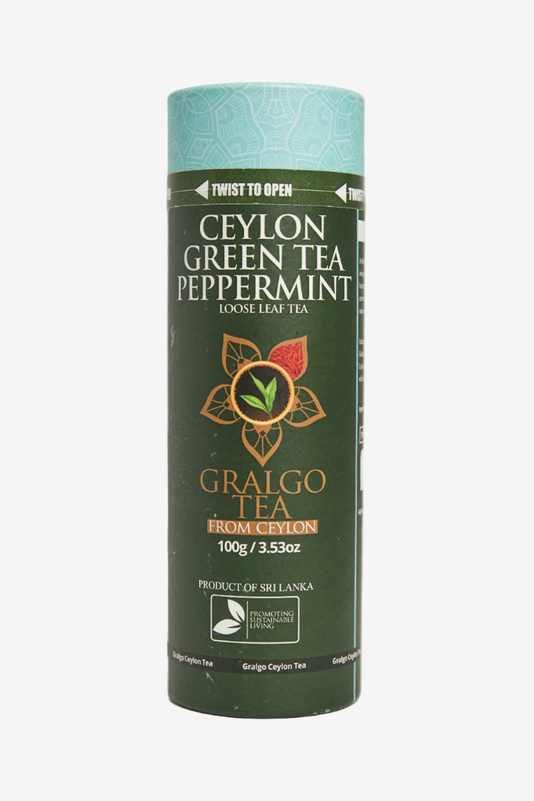 Ceylon Green Tea Peppermint - Loose Leaf