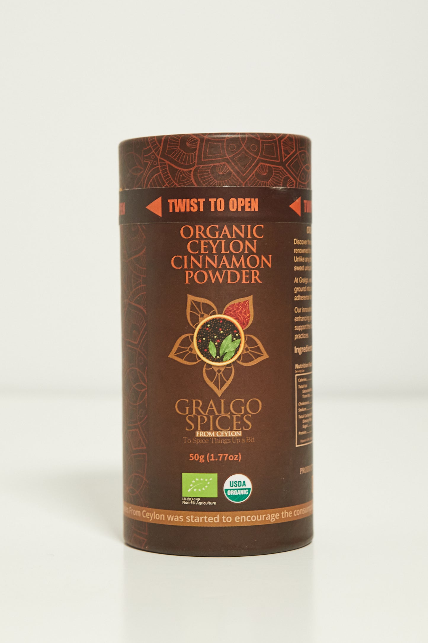 Organic Ceylon Cinnamon Powder