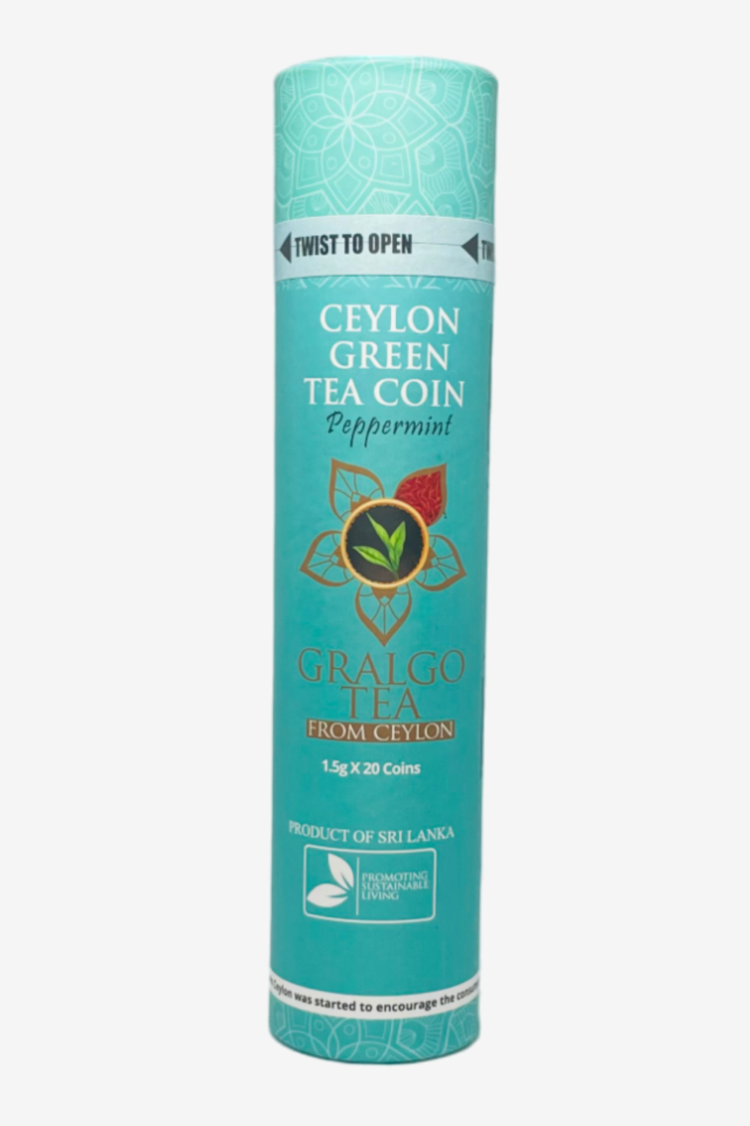 Ceylon Green Tea – Peppermint Coin