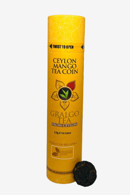 Ceylon Black Tea - Mango Coin