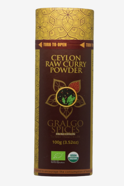 Organic Ceylon Raw Curry Powder