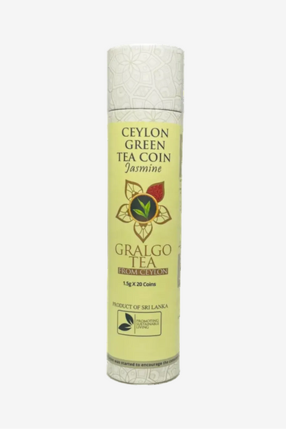 Organic Ceylon Green Tea – Jasmine Coin