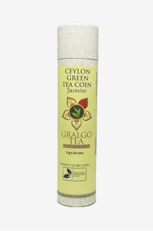 Organic Ceylon Green Tea – Jasmine Coin