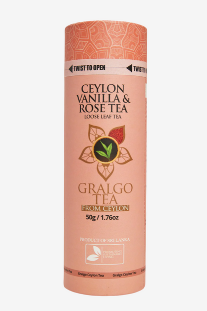 Ceylon Vanilla & Rose Tea